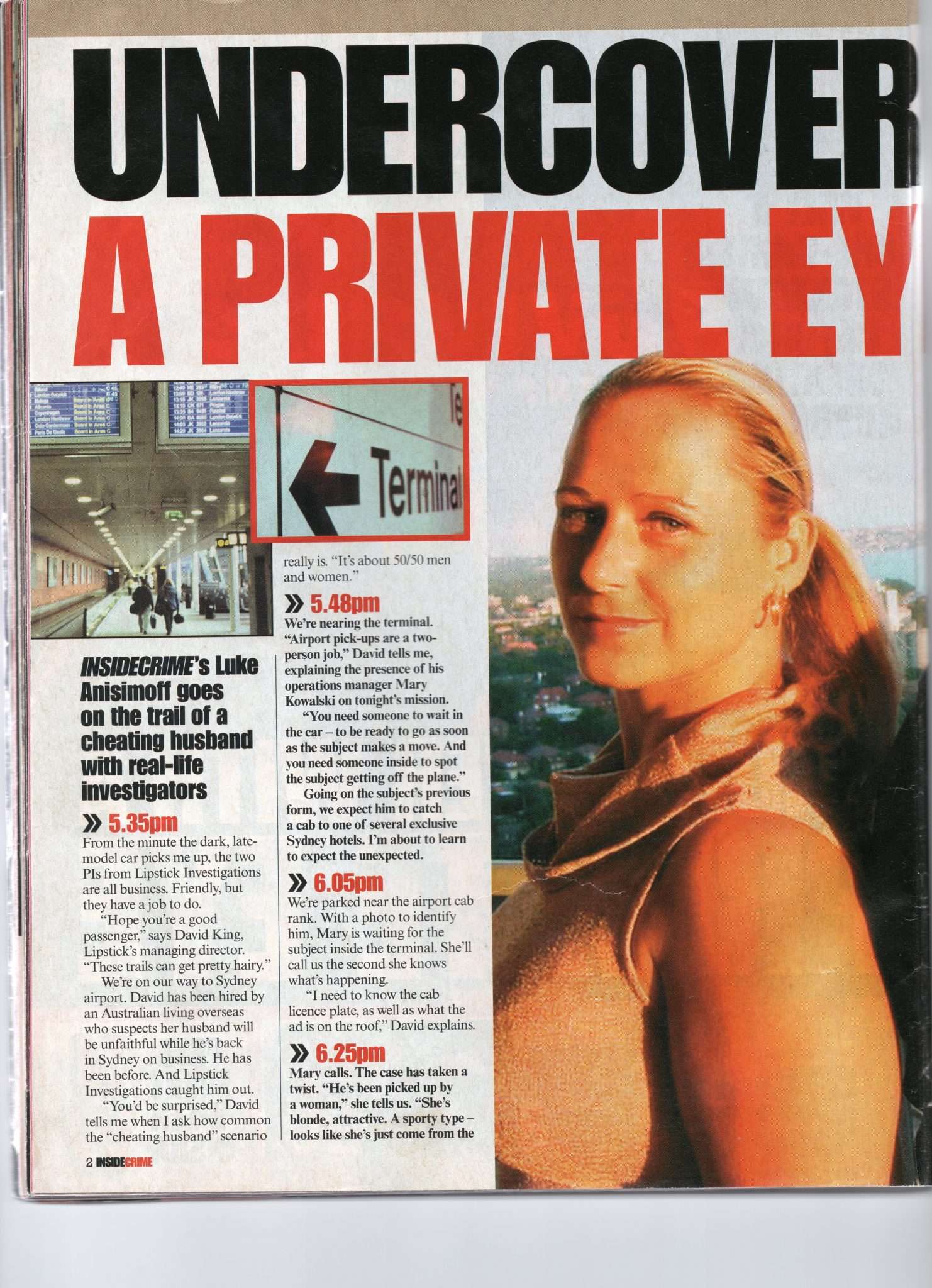 private investigator sydney media